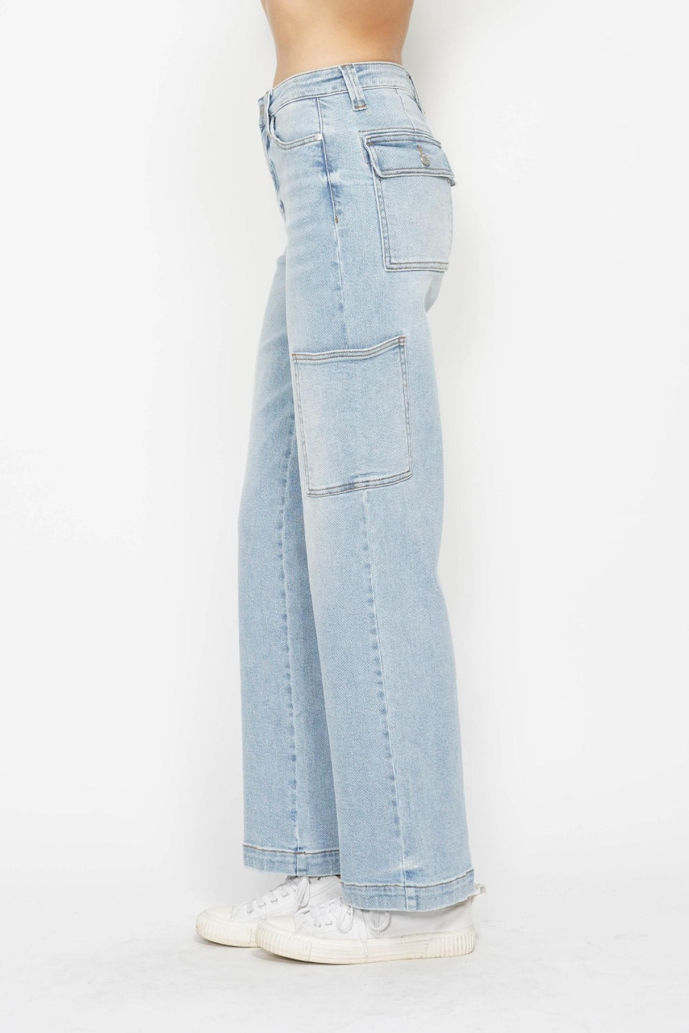 Judy Blue High Waist Cargo Jeans