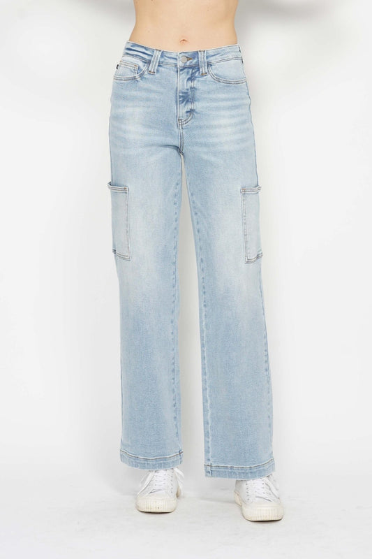 Judy Blue High Waist Cargo Jeans