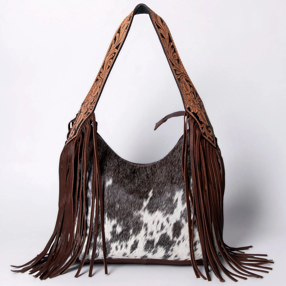 AUTHENTIC American Darling Hobo Hair-On Genuine Western Leather Women Bag