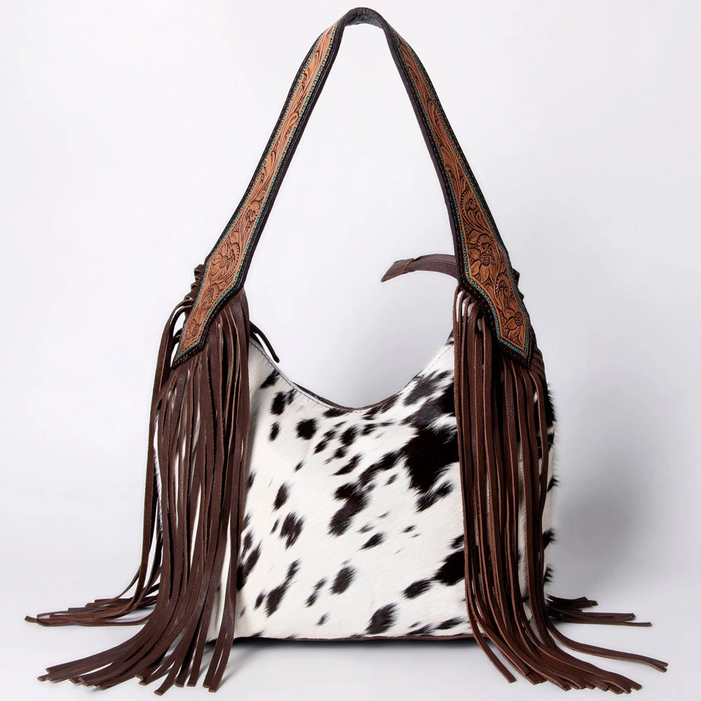 AUTHENTIC American Darling Hobo Hair-On Genuine Western Leather Women Bag