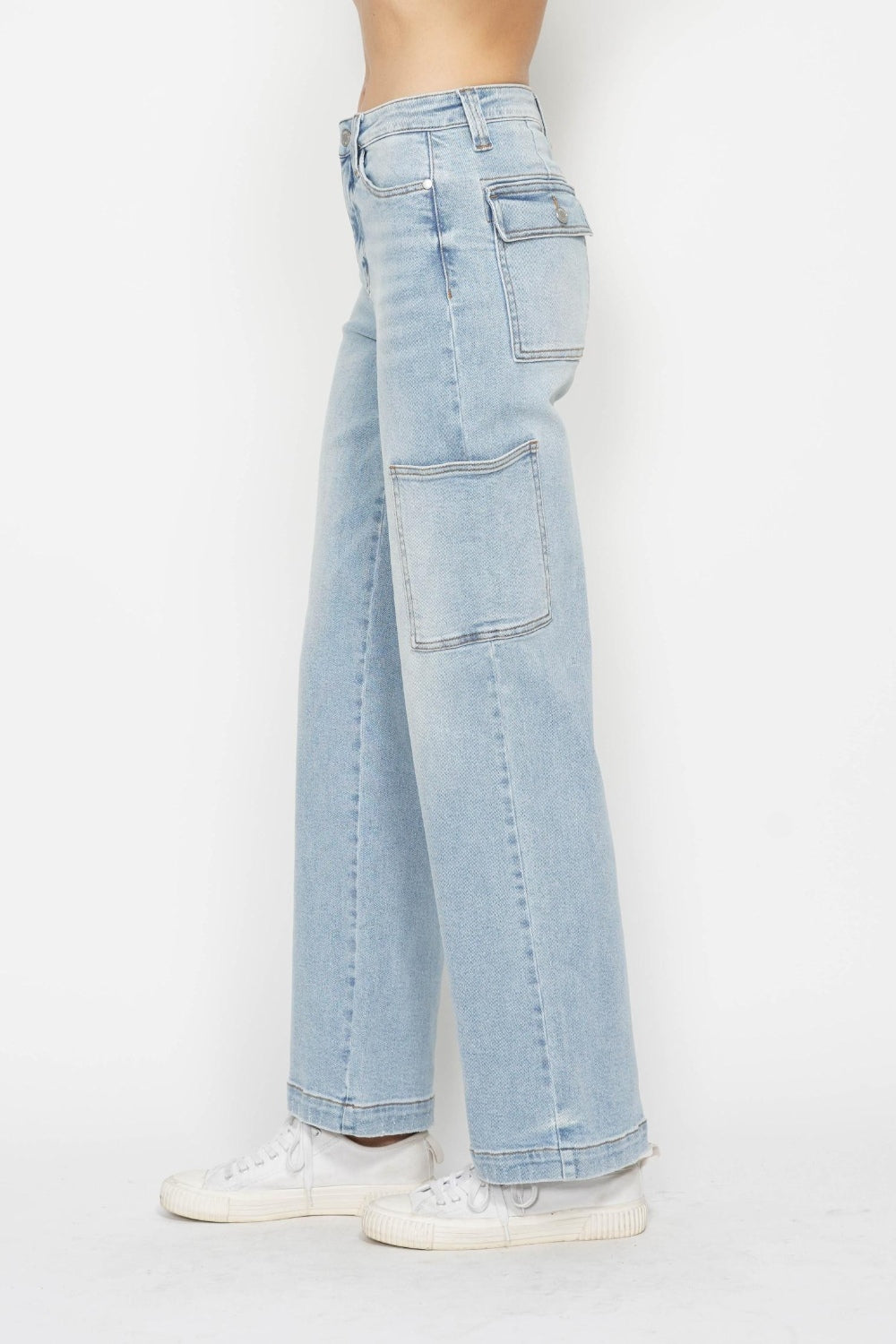 Judy Blue High Waist Cargo Jeans