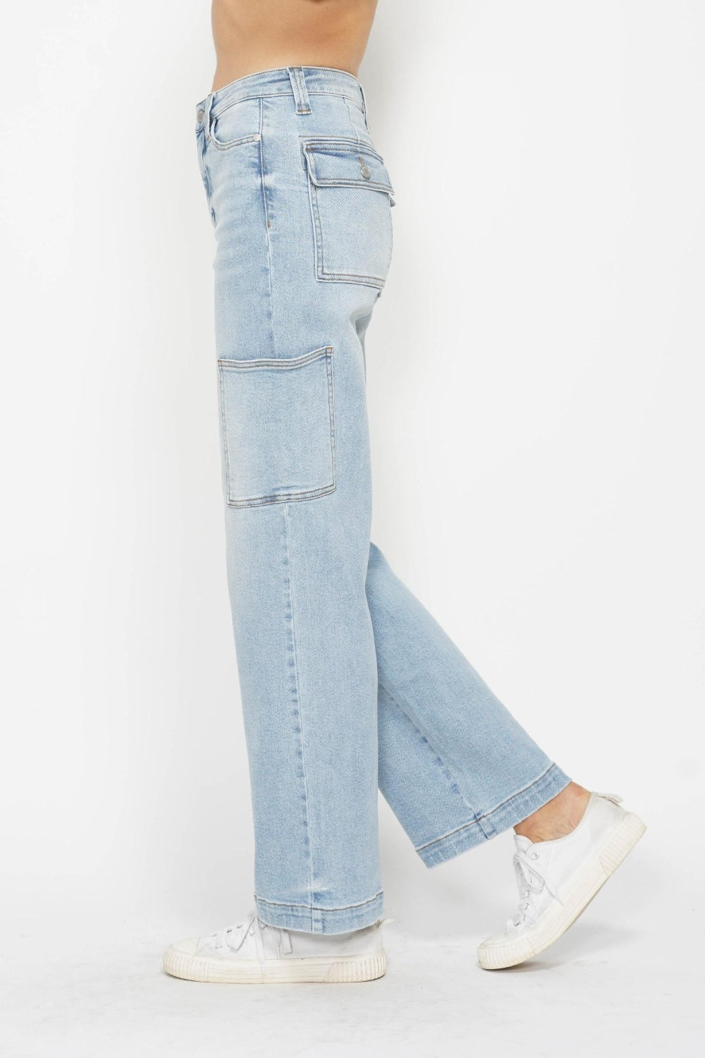 Judy Blue High Waist Cargo Jeans